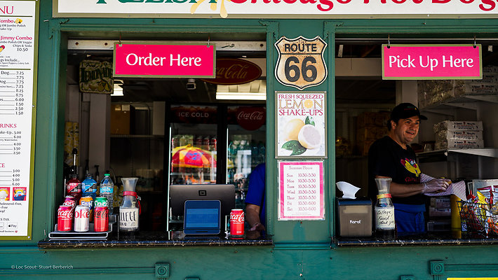 Hot Dog Stand Michigan Ave 8
