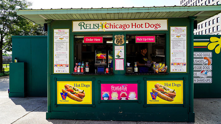 Hot Dog Stand Michigan Ave 11