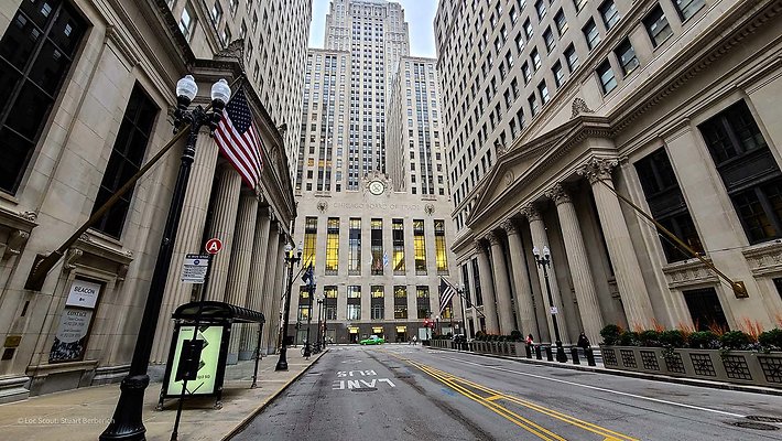 la salle street - board of trade