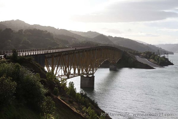 lake sonoma bridge
