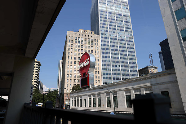 Coca Cola 25 Peachtree st. NW coke sign