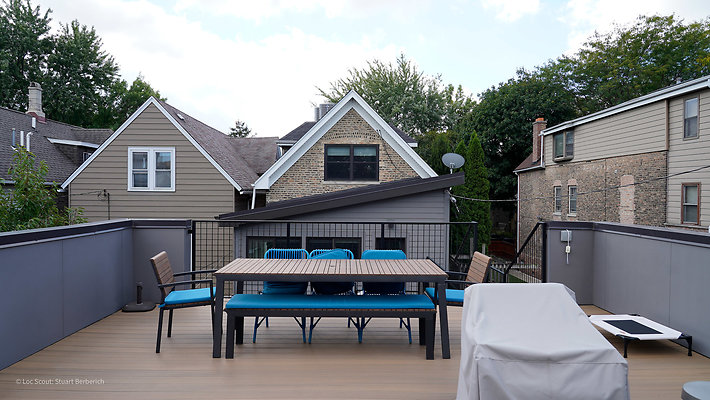 Backyard - 2034 W Walton St - Nicole &amp; Erin