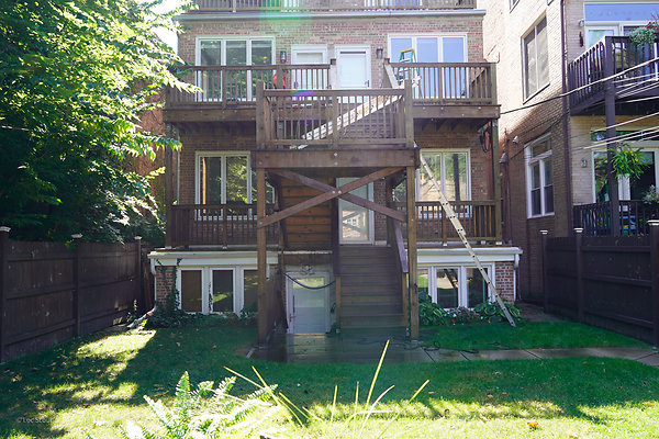 Backyard - 1528 W Jackson Blvd - Devin