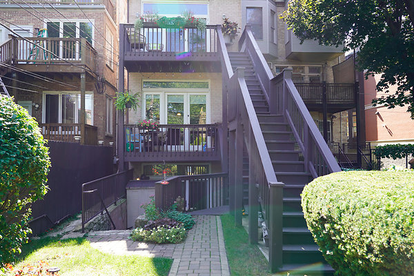 Backyard - 1530 W Jackson Blvd - Andrea